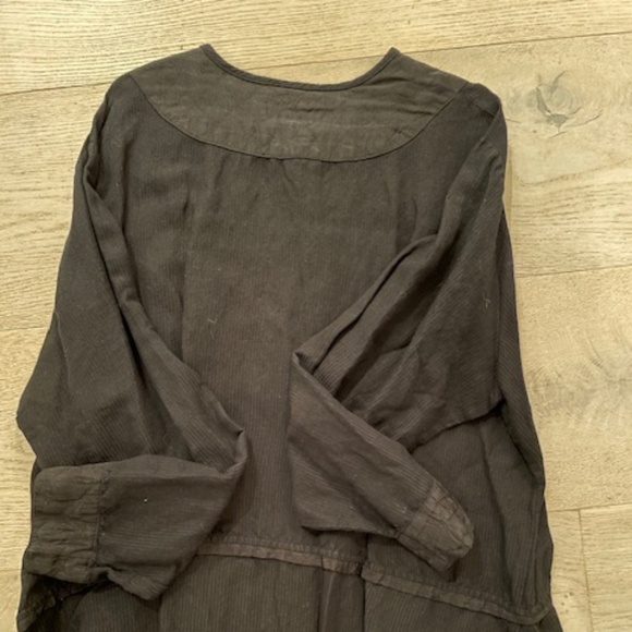 FLAX by Jeanne Engelhart Shirt Women 1G 18-20 Linen top - Picture 2 of 8